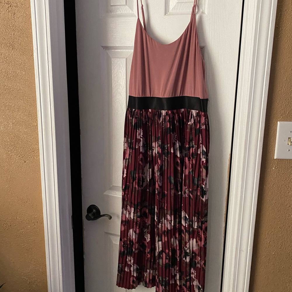Fit and flare midi dress